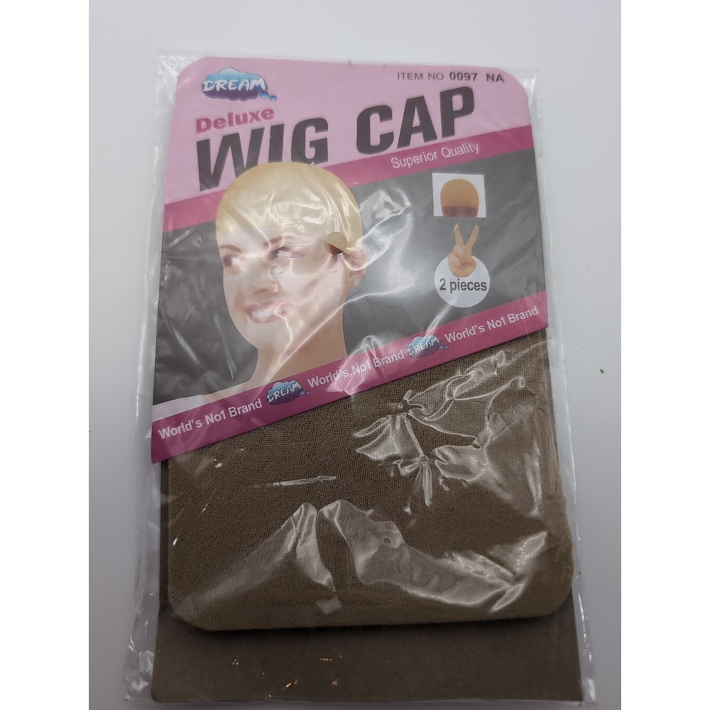 DREAM Deluxe Wig Cap - Beige Nude (2‎ Piece)